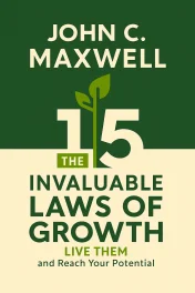 The 15 Invaluable Laws of Growth cover