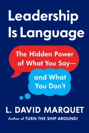 Leadership Is Language cover