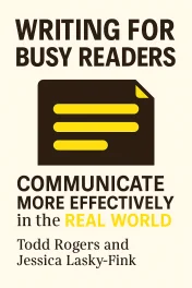 Writing for Busy Readers cover